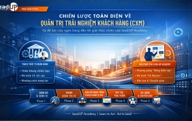 R&D CASE STUDY: CHIẾN LƯỢC TOÀN DIỆN VỀ QUẢN TRỊ TRẢI NGHIỆM KHÁCH HÀNG (CXM) DÀNH CHO NGÂN HÀNG
