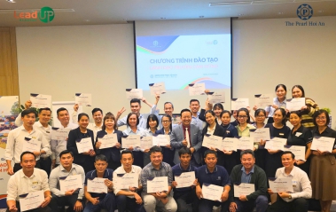 Closing Ceremony of the “Inspirational Leadership” Training Program for the Management Team of The Pearl Hội An
