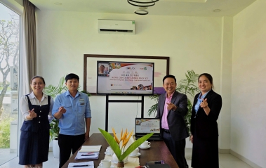 Closing Phase 1 at Tam Thanh Beach Resort & Spa: When service begins from the heart and is expressed through genuine sincerity