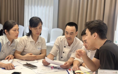Implementation of class 3 at Paddington Hotel Halong Bayview
