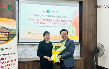 Khai mạc chương trình đào tạo: “Đánh thức tinh thần dịch vụ – Lan tỏa nét đẹp Hội An”