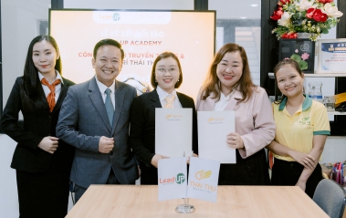 Lead-UP Academy and Thai Thu Marketing sign a strategic cooperation agreement for enterprise training and consulting development