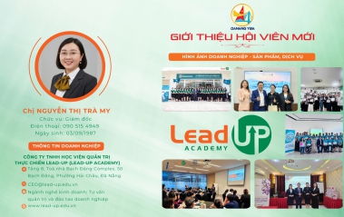 Lead-up Academy sẵn sàng đồng hành cùng Hội Doanh nhân trẻ Đà Nẵng