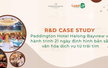 R&D CASE STUDY: Paddington Hotel Halong Bayview và hành trình 21 ngày định hình bản sắc văn hóa dịch vụ từ trái tim