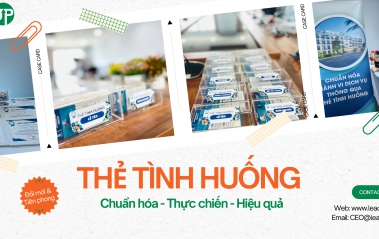 R&D tại Lead-UP: Phát triển phương pháp đào tạo bằng thẻ tình huống