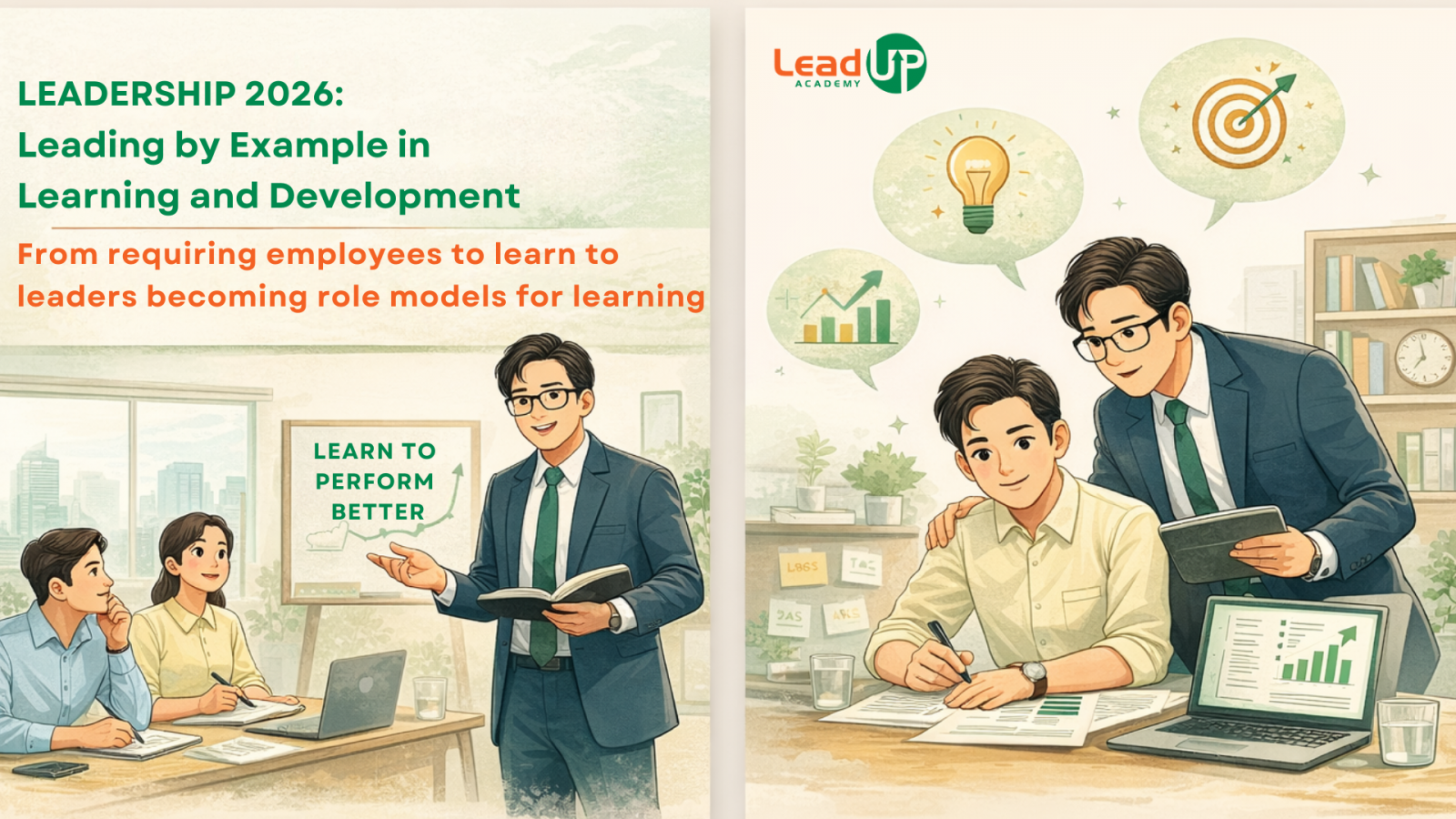 From “requiring employees to learn” to “leaders becoming role models for learning”